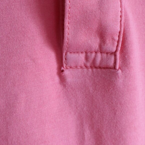 L.L. Bean Men's Sz M-R Salmon Polo Golf Stretch Pocket T-Shirt Short Sleeve Top - Picture 9 of 13